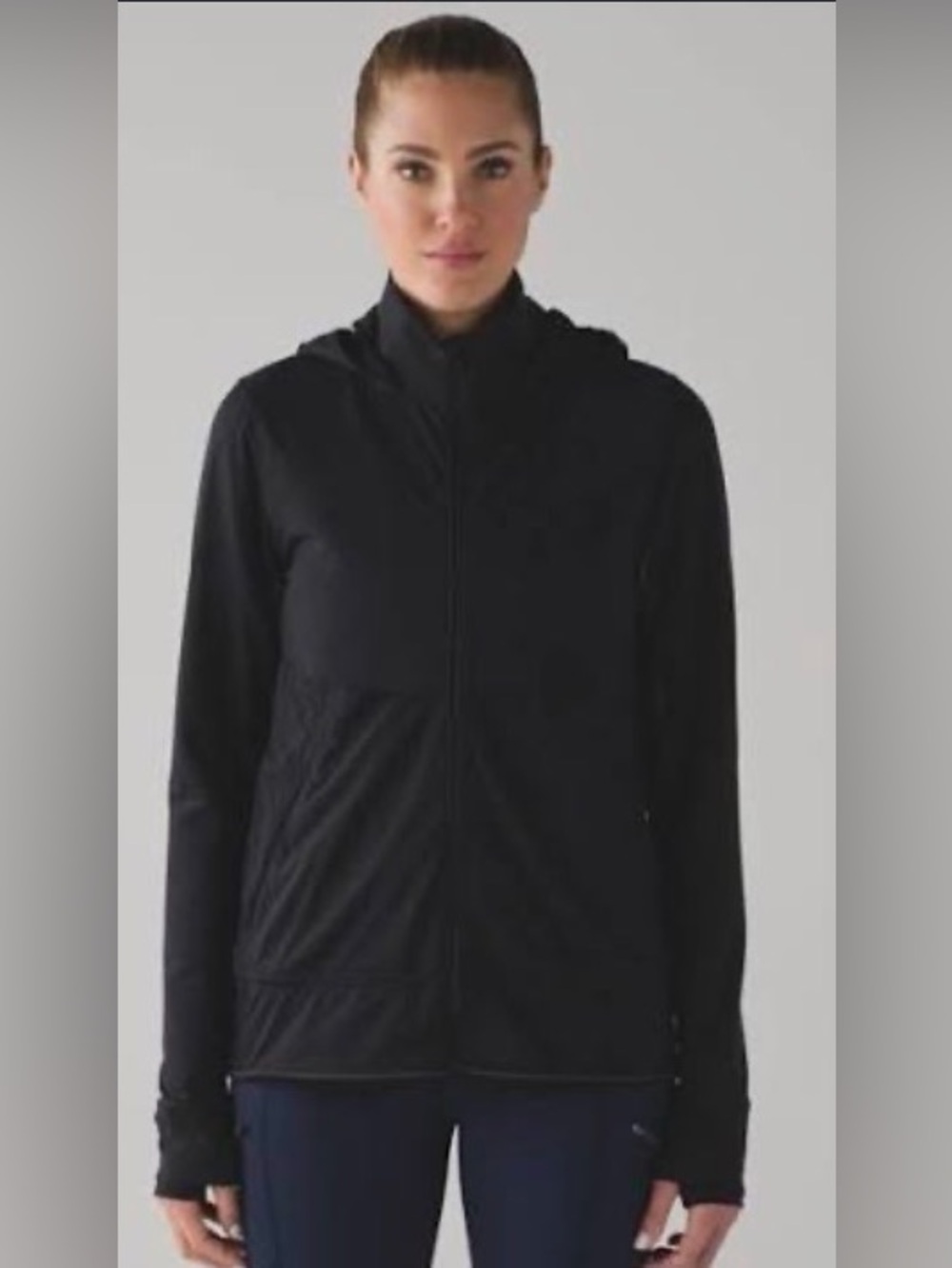 Lululemon kicking asphalt jacket black size 4